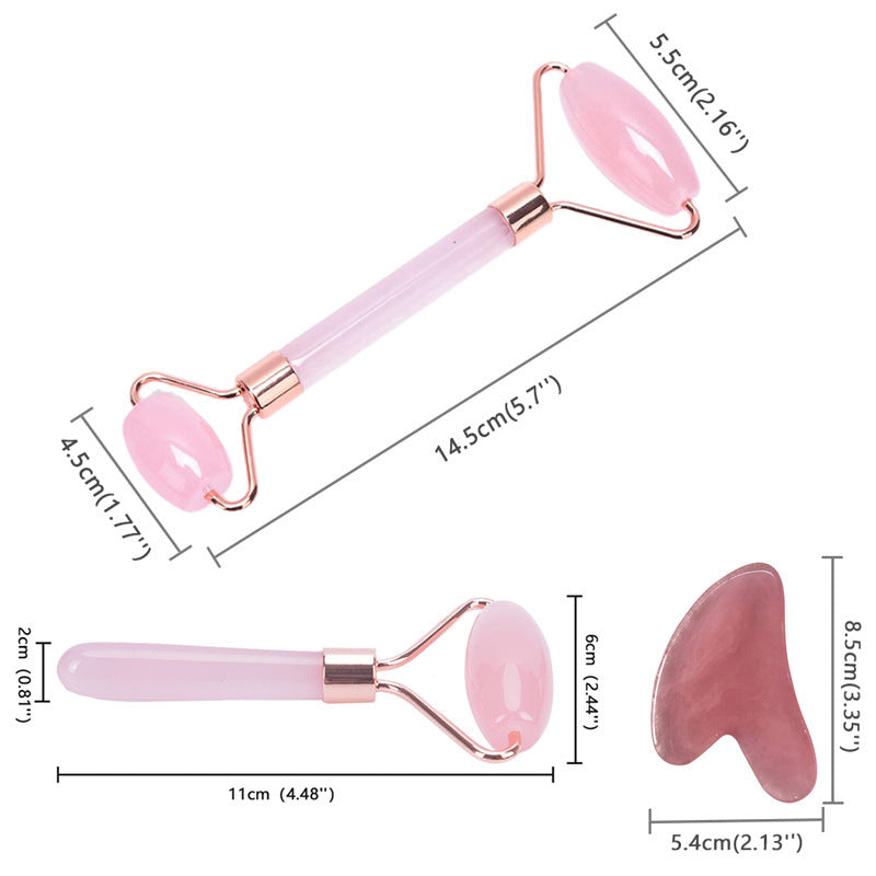 Veido pakėlimo raukšlių šalinimo Gua Sha akmuo veido masažui